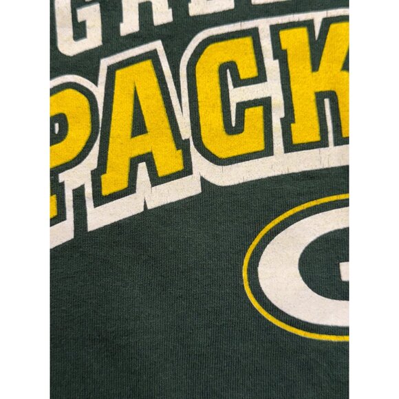 NFL Green Bay Packers Green Short Sleeve Crewneck T-shirt Men's' Large - Picture 3 of 7
